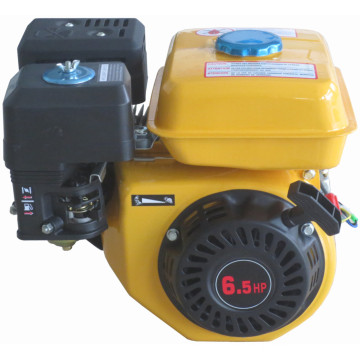 Motor de gasolina de color amarillo de 6.5HP (HH168F / HH168II)
